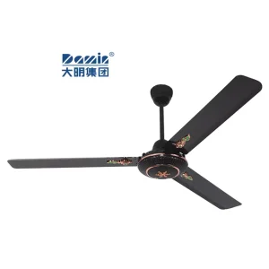 Factory Price New Design Ceiling Fan Three Metal Blades Ac Motor 56 Inch Electric Power Ceiling Fans