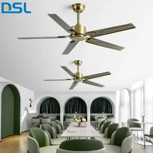 Factory Sales Ceiling Fans with Lights Modern Ceiling Fan 110V 220V Indoor with Remote Control Industrial Ceiling Fan Light