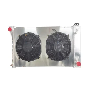 Factory Selling Customizable Car Racing Radiator for Chevy Blazer 73 85 Chevy Monte Carlo 83 87 Aluminum Radiator and Fan Shroud