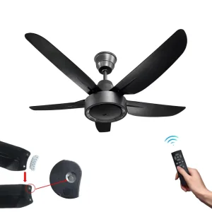Factory Supply 46 Inch Durable Power Saving Sitting Room Ceiling Fan Remote Control Good Quality AC Fan for Ceiling