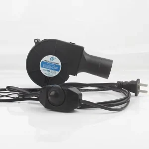 Factory Supply AC110V 240V 50 60Hz 7W DC EC 9733 Bbq Air Blower Gun Variable Speed Durable Brushless Quiet SE9733HB2 Cooling Fan
