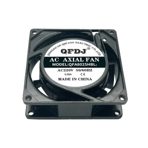 Factory Supply AC8025HBL High-Voltage 110V Aluminum-Alloy-Frame Axial-Flow Fan, 80x80x25mm