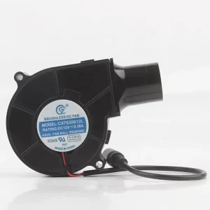 Factory Supply DC12V 0.36A 7530 Low noise Axial flow Campfire Barbecue Small and Quiet Portable Blower CX7530B12L Cooling Fan