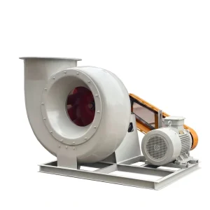 Factory Supply Industrial FRP Centrifugal Fan Corrosion Resistant Chemical Exhaust Blower OEM High Pressure Low Noise Power