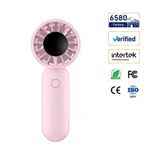 Factory USB Rechargeable Fan Hand Wearable Mini Portable Fans