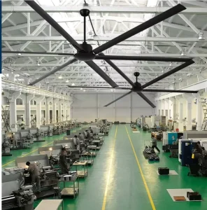 Factory Workshop Warehouse 120 Inch Metal Blade Big Size Industrial Ceiling Fan With Remote Control