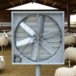 Factory Workshop Warehouse Ventilation High Speed Electric Industrial Wall Exhaust Fan 500mm Cast Iron OEM ODM Farm Use