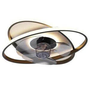 Fan Lamp Creative Bedroom LED Ceiling Fan Light Energy Saving Living Room Ceiling Fan Lamp for Summer Home Use Lighting