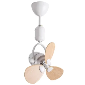 Fashion White Customized Mini Fancy Orbit Ceiling Fan, Ceiling Mounted, Multi-Angle Rotatable, Air Cooling