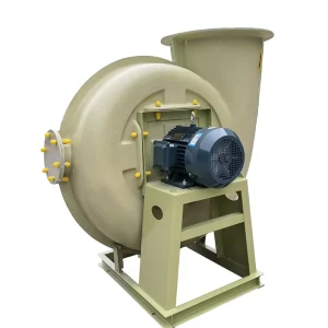Fiber Reinforced Plastic Centrifugal Blower Durable FRP Centrifugal Fan for Chemical Waste Gas Ventilation System