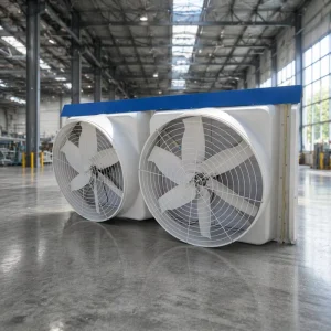 Fiberglass Exhaust Fan Weather Proof for Marine Applications and Coastal Industrial Zones Airflow