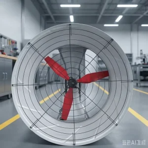 Fiberglass Industrial Exhaust Fan Electric Full Copper Motor Corrosion Resistant High Airflow Ventilation System Customizable