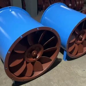 Fire Smoke Exhaust Fan Industrial Factory Powerful Ventilation Fan 380V Axial Flow Ventilator