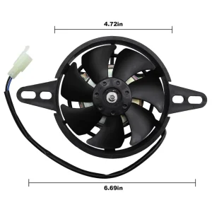 For 150250cc ATV Motorcycle Radiator Fan Cooling Upgrade Accessory Made in China
