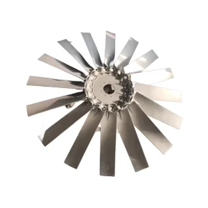 For Explosion-proof Axial Flow Fans Aluminum Extrusion Process Angle Adjustable Blade Diecast Aluminum Alloy Blade Fan Impeller