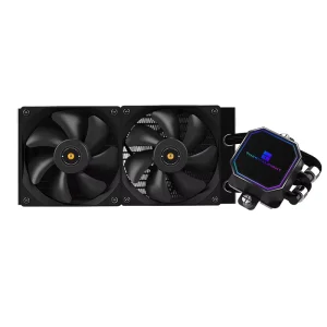 For Frozen Prism 240 BLACK Cooling Fan LGA1700 AM4 5 Radiator Support Thermal Cooling for Desktop Computers Box Pac