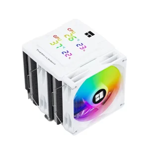 For PA120 ARGB Digital Twin Tower CPU Fan Desktop Radiator Air Cooled Processor Heatsink Fluid Bearing 88.89CFM