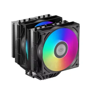 For Pccooler RT620 ARGB LED High Performance 6 Heatpipe Air Cooler for Gaming PCs Efficient Tower Cooling CPU Cooling Fan