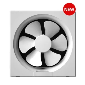 Foreign Trade ODM OEM Custom Ball Bearing Electric Wall Mounted Duct Axial Exhaust Fan with 6inch Blade Diameter and 3 Speeds