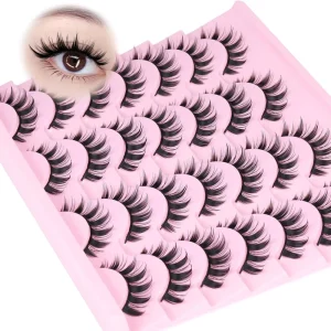 Full Strip Eyelashes Vendor Mix Styles Lashes Bulk OEM ODM Private Label Natural Wispy Strip Lashes for Makeup Salon