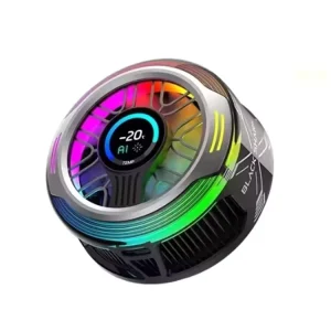 FunCooler 6 Pro Semiconductor Phone Radiator Fan with Full color Display 35W Cooling Power