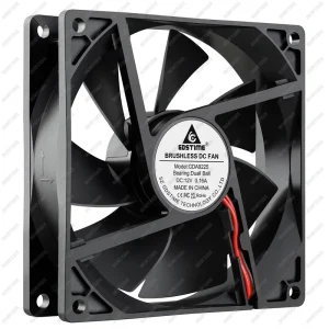 GDSTIME GDA9225 5V 12V 18V 24V 92x92x25MM 92mm Oil Bearing High CFM Brushless DC Waterproof Airflow Axial Fan 90mm
