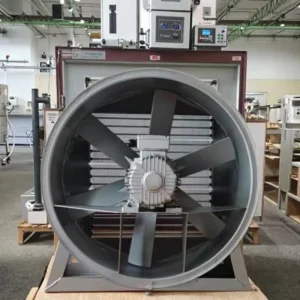 GKW6 High Temperature Axial Flow Fan 380V Electric Wood Food Drying Room Circulation Fan with Ball Bearing Roof Mounting