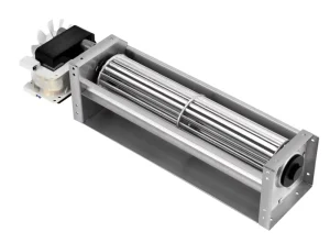 GL40200 Single-Phase Galvanized Aluminum Housing AC Motor Cross Flow Cooling Fan for Air Curtain