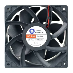 GX12038 24VDC 3400RPM 0.3A 120x120x38mm 4 Inch Ball Bearing Big Air Flow and Lower Noise Axial Flow Fan Cooling Fan