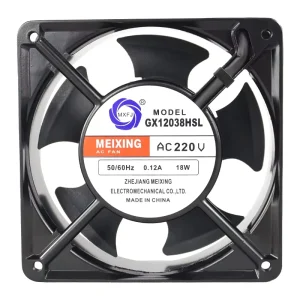 GX12038HSL 220VAC 2650RPM 4 Inch 120x120x38mm Axial Flow Fan High Speed Axial Flow Fan Ventilation 120mm Cooling Fan