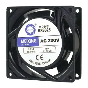 GX8025HBL 220v 2500rpm 80x80x25mm 3 Inch AC Fan Remote Control Axial Flow Fan Ac Cooling Axial Fan