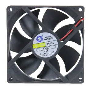 GX9225 12V 24V 92x92x25mm DC Axial Fan Ball Sleeve Plastic Case Plastic Fan Blade Back High Speed Cooling Radiastor Fan
