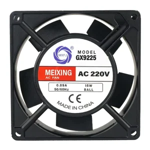GX9225HBL 220VAC 2500RPM 92x92x25mm 3 Inch Fan Remote Control Axial Flow Fan Cooling Fan High Quality Pure Copper Wire