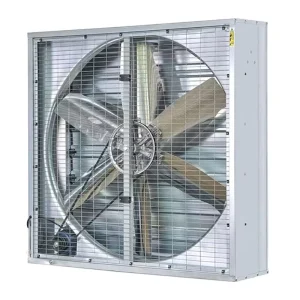 Galvanized Exhaust Fan With Cast Des Large Airflow Ventilator for Livestock House