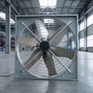 Galvanized Heavy Hammer Electric Axial Flow Stainless Steel Low Noise Exhaust Fan OEM Customization Industrial Workshop Factory