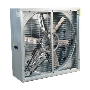 Galvanized Negative Pressure Exhaust Fan Thickened Ventilation Motor 220/380V 6inch Blade Diameter High-Power Industrial