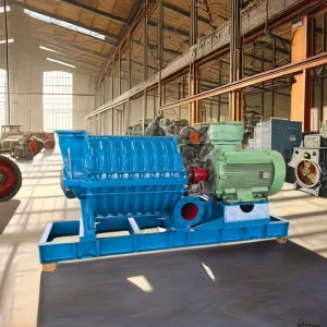 Gas Chemical Fan Fans Drum D60 1.265 Centrifugal Multistage Blower Multistage Centrifugal Blower