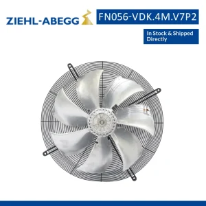 German ZIEHL ABEGG FN056 VDK.4M.V7P2 400V Axial Flow Cooling Fan