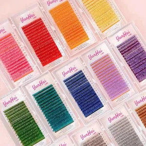 Glitter Lash Most Popular Factory Supplies Premium Individual PBT Private Label Eyelash Extension Trays