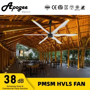 Great Size High Volume Low Speed HVLS Outdoor Ceiling Fan for Dinning Room