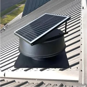 Greenhouse Ventilating Extractor Solar Air Heater Roof Mounted Exhaust Fan DC Brushless Motor