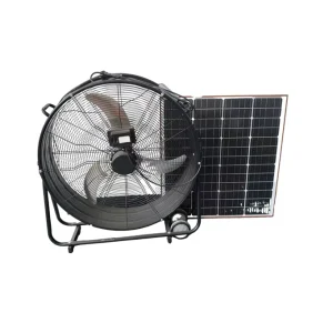 Greenhouse Wall Mounted Air Cooling Fan with Electric Shutter Solar Powered AC DC Axial Fan Industrial Ventilation Air Extractor