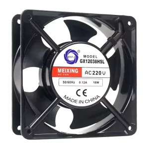 Gx12038hsl 120x120x38mm 220V Ac 2650rpm 4 Inch Sleeve Bearing Axial Fan Cooling Cooler 100% Pure Copper Motor Cooling Fan