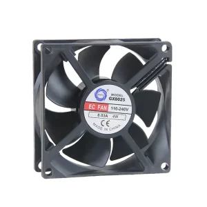 Gx8025 110 240vec 3500rpm Axial Flow Fan Cooling Fan 4w 80x80x25mm Double Ball Bearing Big Air Cooler Ec Fan