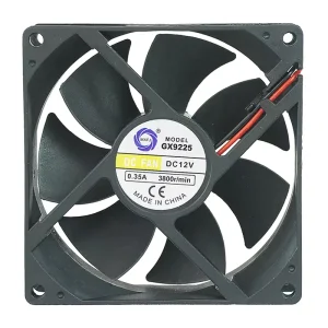 Gx9225 Dc 12v 92x92x25mm 0.3A 4000rpm Cooling Sleeve Bearing High Air Volume Axial Cooling Dc Fan