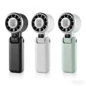 H03B Factory Wearable Mini USB Rechargeable Portable Handheld Skin Friendly Cooling Foldable High Speed Fan