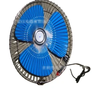 HF 809 DC 12V 24V Car Fan Oscillating Portable Auto Car Fan 8 Inch Mini Cooling Air Car Fan