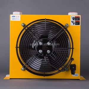 HM Radiator AH 1012T Factory Direct Sale Hydraulic Oil Radiator Aluminum Radiator Oil Heat Exchanger with Fan
