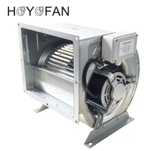 HOYOFAN LKZ 8 8 300W 230V AC Stainless Steel Blades Duct Fan Centrifugal Blower for Roof Ventilation HVAC Systems Cooling