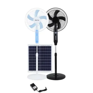 HS188 Rechargeable Solar Fan With Solar Panel